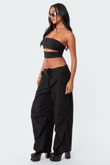Rian Nylon Cargo Pants