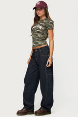 Nika Camo Cowboys T Shirt