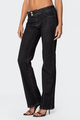 Avril Low Rise Bootcut Jeans