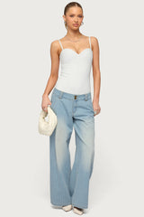 Kailey Sweetheart Cupped Bodysuit