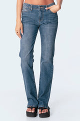 Aubrey Low-Rise Jeans