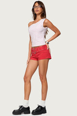 Keryn Striped Off Shoulder Top