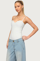 Kailey Sweetheart Cupped Bodysuit