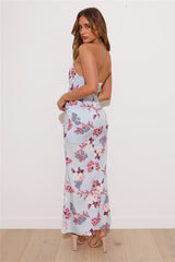 Party Professional Maxi Dress Blue